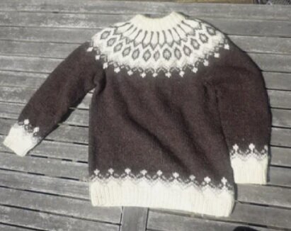 Знаменитый исландский свитер с круглой кокеткой Lopapeysa: история и метод вязания