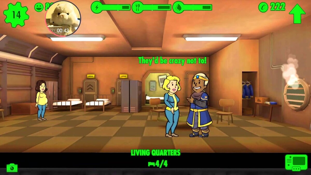 Fallout shelter обзор условно бесплатной игры | Сочный игро обзор | Дзен