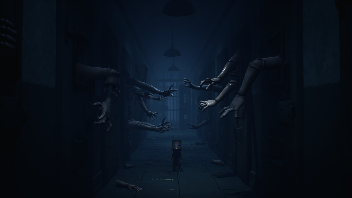 Хоррор на 2. Little Nightmares 1 часть. Злая шестая little Nightmares.