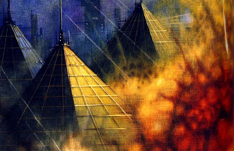 Тизка, столица Просперо, подвергается орбитальной бомбардировке