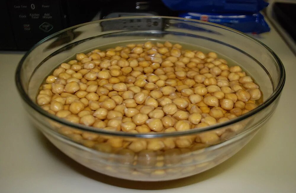 Нут замочить