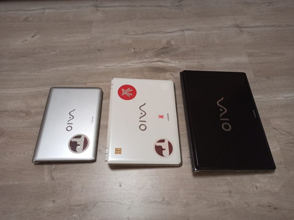 Моя коллекция ноутбуков Sony VAIO — самая большая в Красногорске! (жду опровержения)