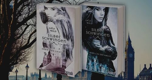 На официальном сайте Эмили Болд еще много непереведённых на русский язык книг) В частности, меня заинтересовала серия "Серебряный маятник", изображенная на фото. Очень надеюсь, что в скором времени её переведут, т.к. сюжет по описанию очень даже интересный :) Фото с официального сайта Эмили Болд