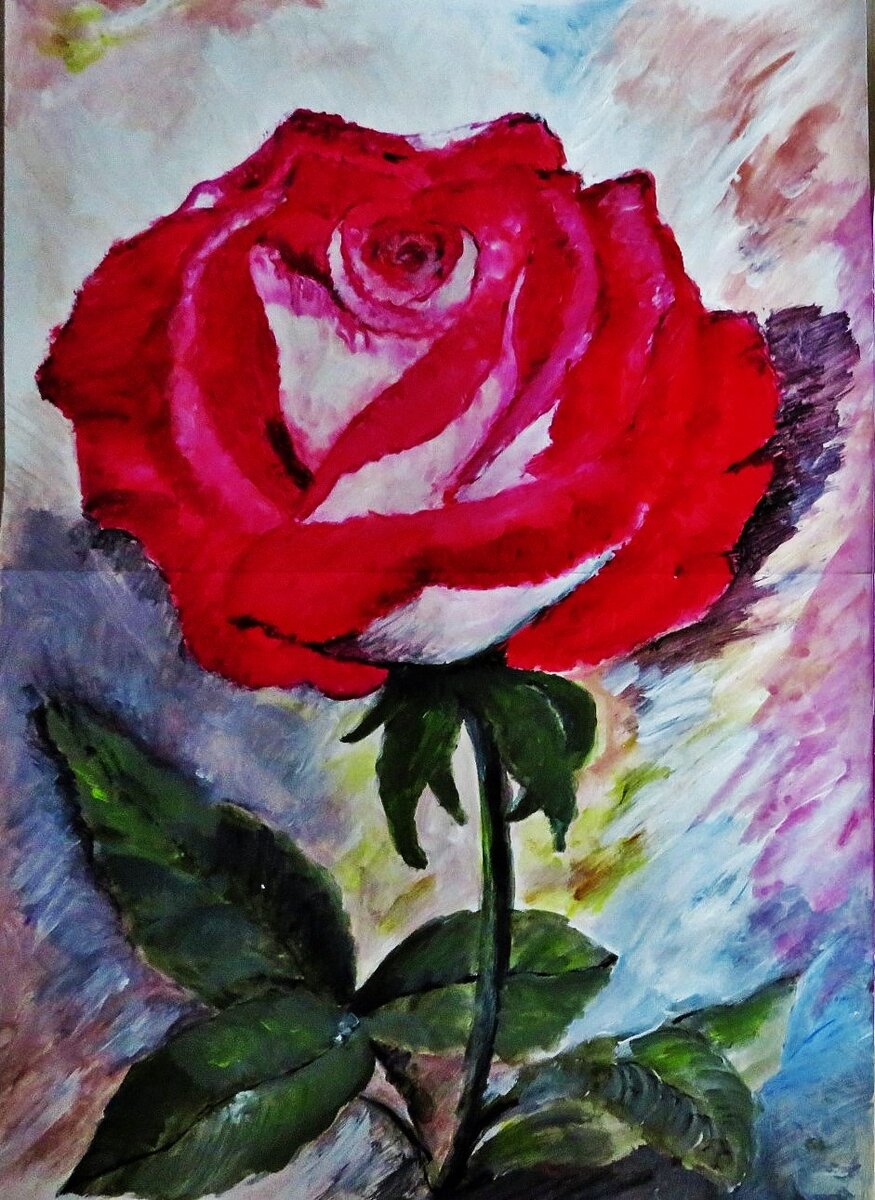 РОЗА - всем женщинам к 8 марта!