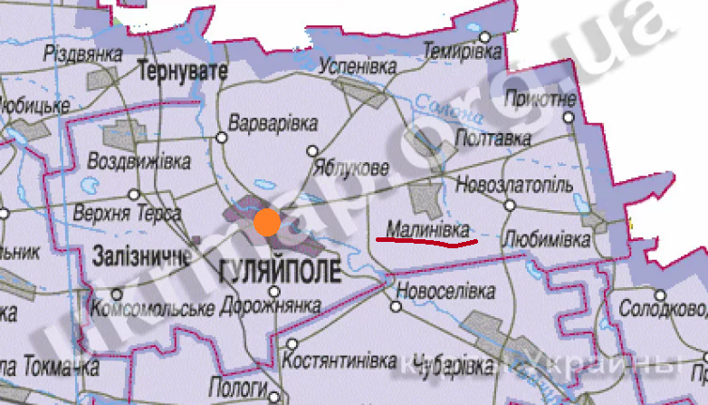 Гуляй поле карта