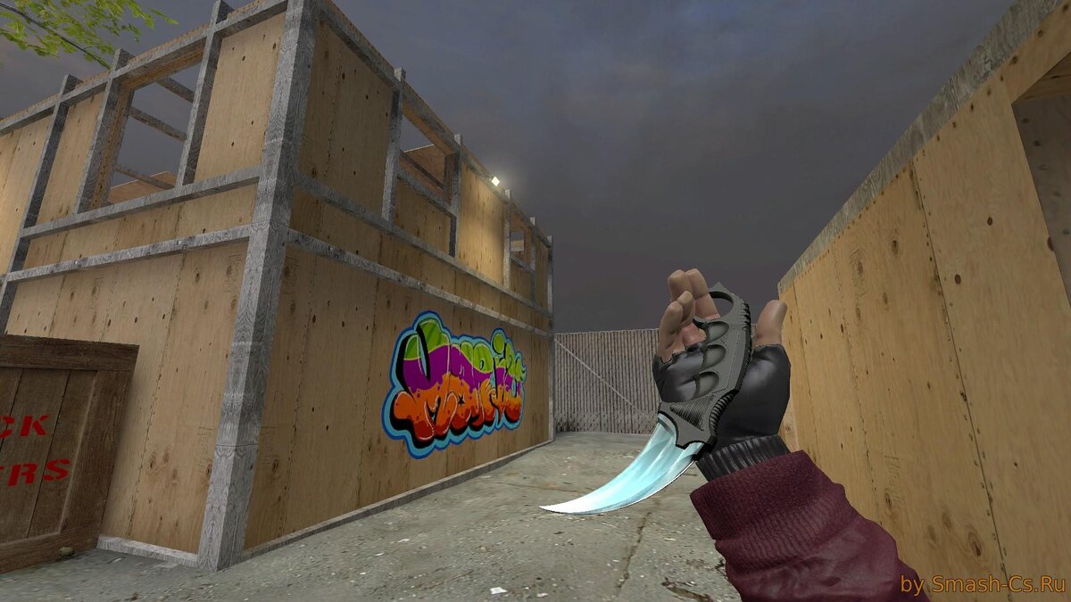 knife: karambit dragon glass