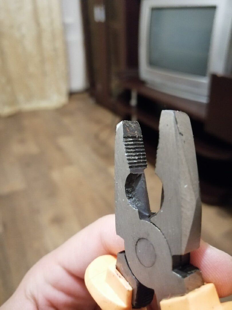 Резьбы просто почти не осталось