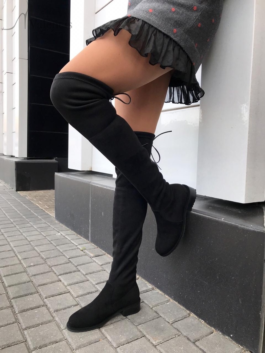 Высокие ботфорты