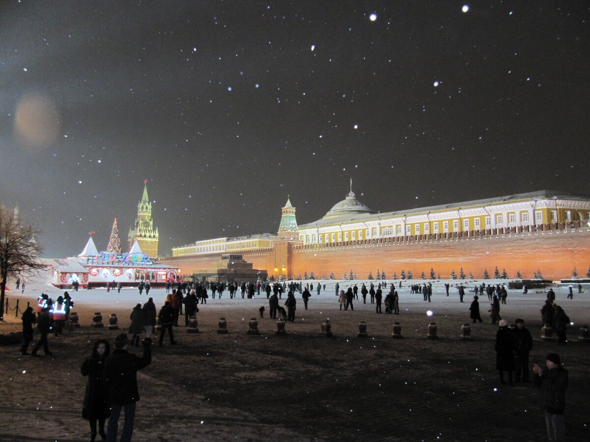 Красная площадь, 31 декабря 2010 года.