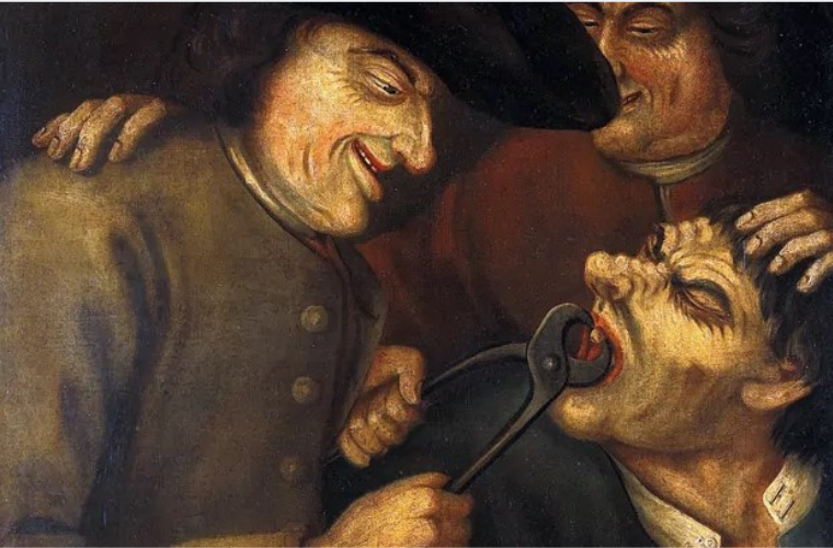 Как лечили зубы в 19 веке? От протезов до брекетов | Пикабу