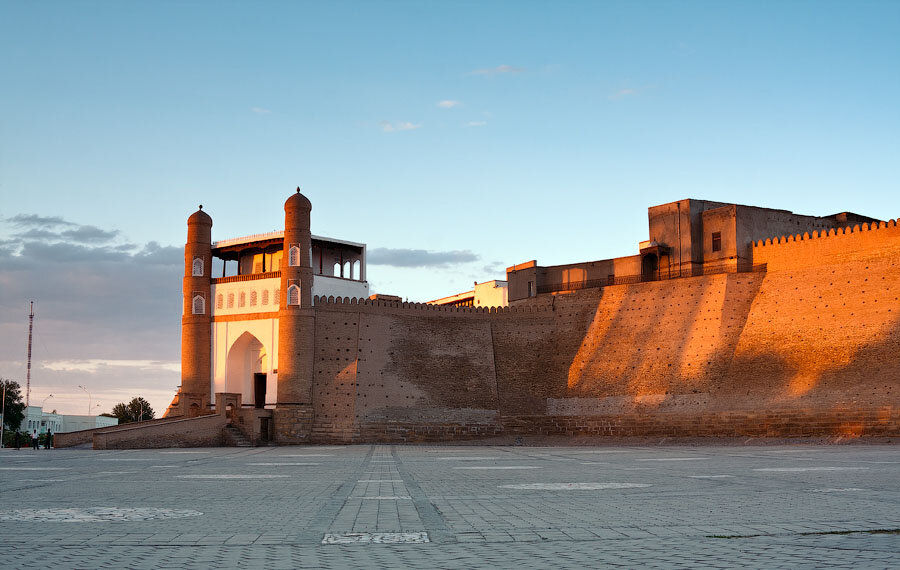 Бухара крепость арк