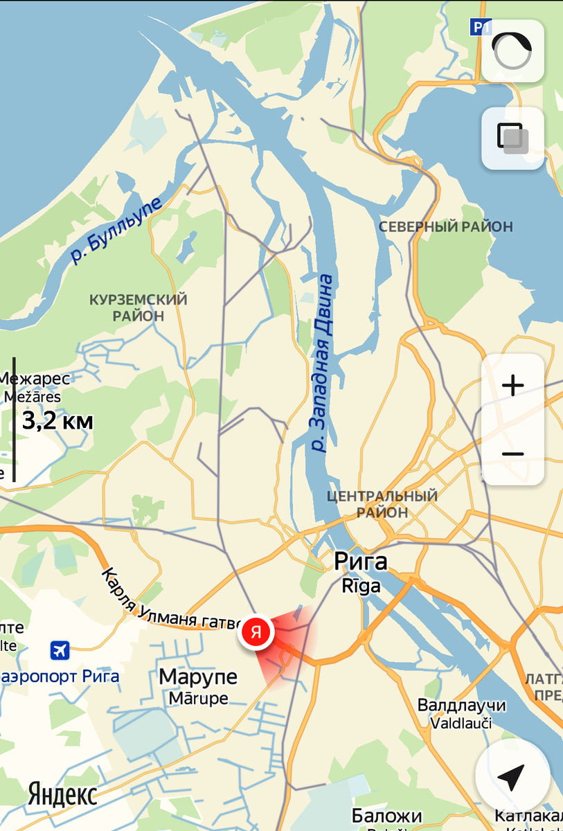 На скриншоте - место, где мы жили, по сути – это центральная часть города. Все скриншоты своего местоположения сохраняю, знаете, некий отчёт для себя о посещенных местах.