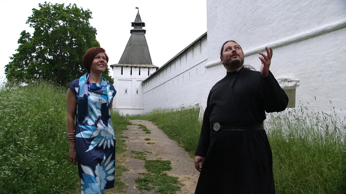 На съемках программы "Как я стал монахом"