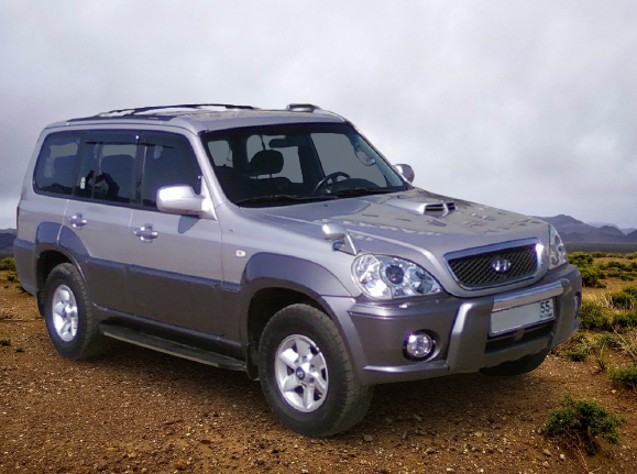 Hyundai Terracan отличный внедорожник с огромным запасом прочности