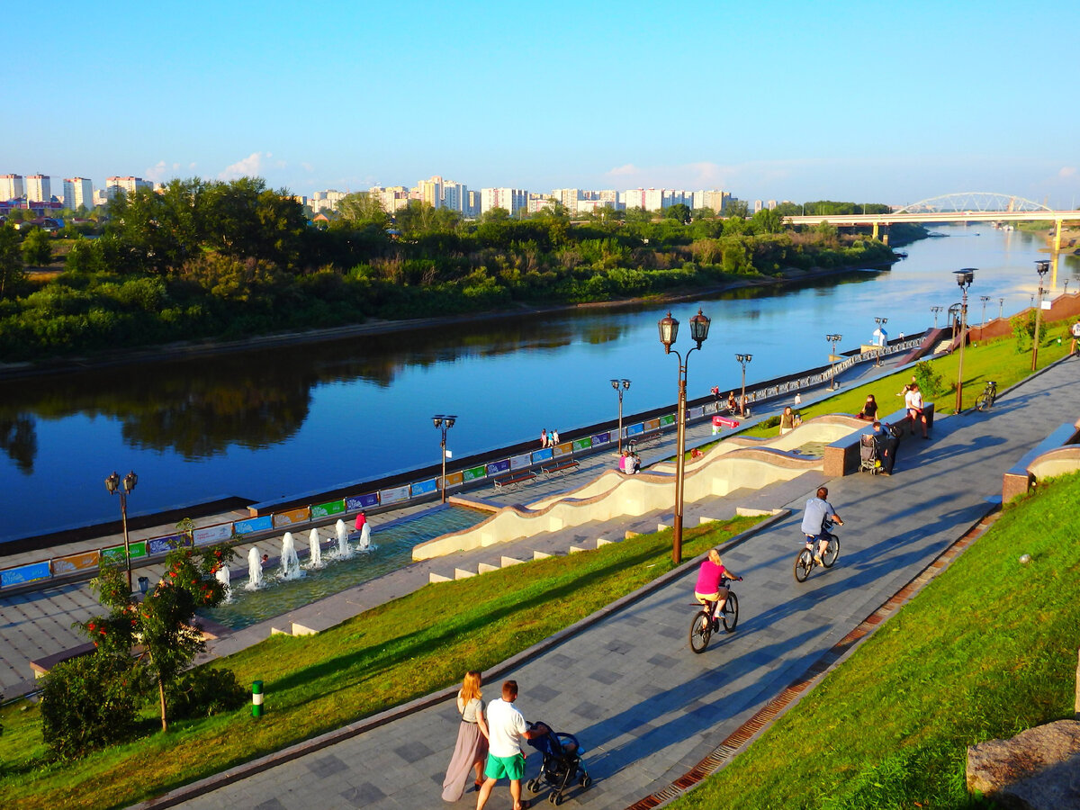 Набережные городов в россии