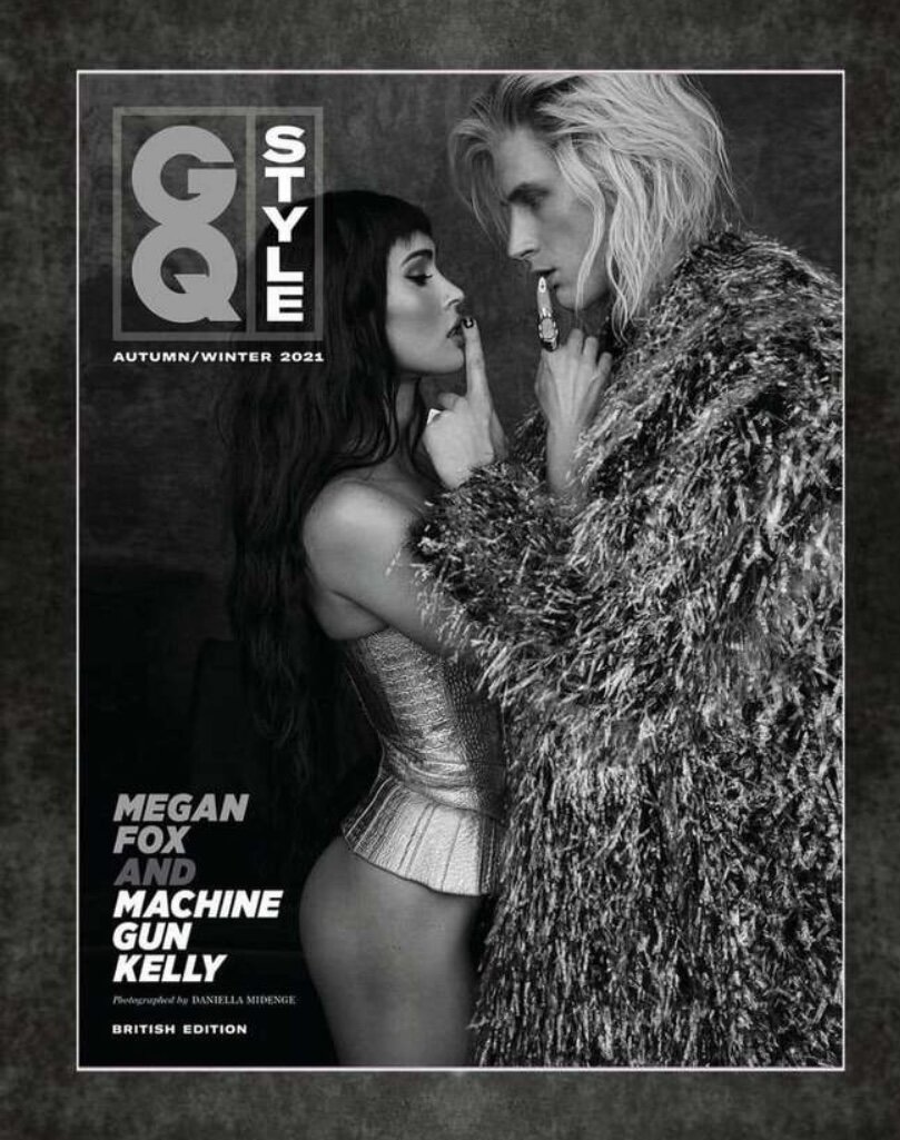 Меган Фокс и Machine Gun Kelly для British GQ Style. Фото: Даниэлла Мидендж