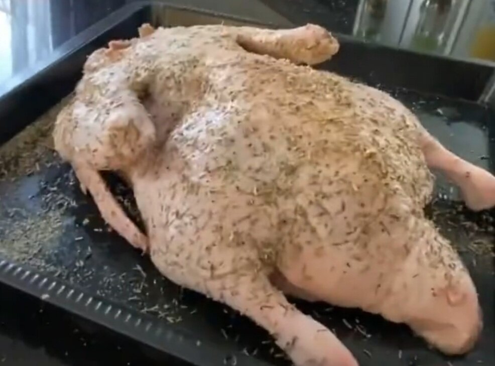 Утка со специями 