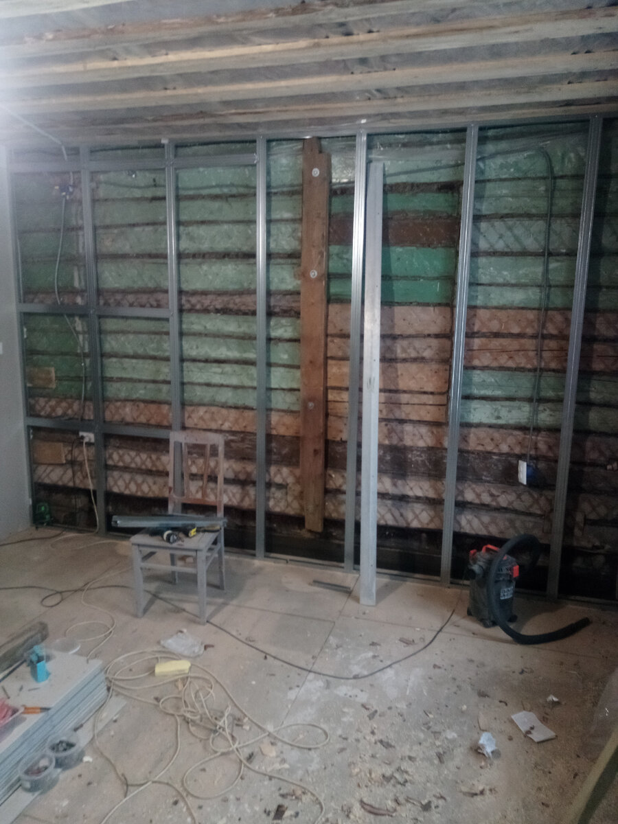 подготовка каркаса