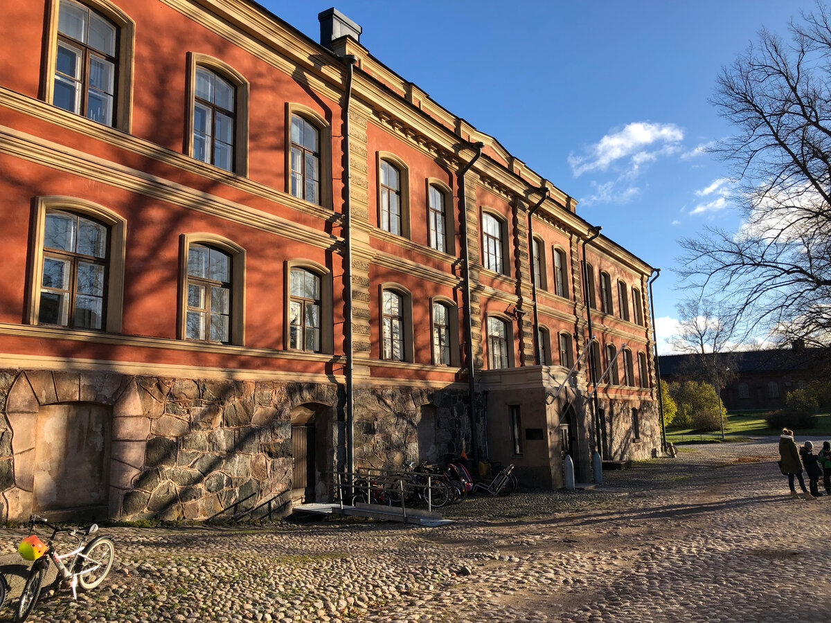 Остров Суоменлинна, Хельсинки, Финляндия