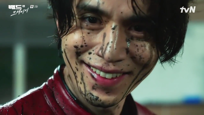 Кадры к дораме "Плохой и сумасшедший" 