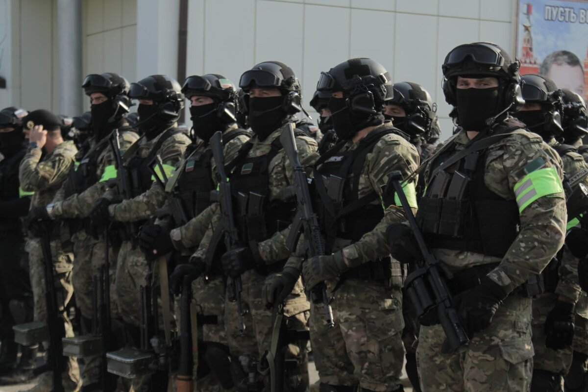 Спецназ Кадырова (фото с сайта grozny-inform.ru)