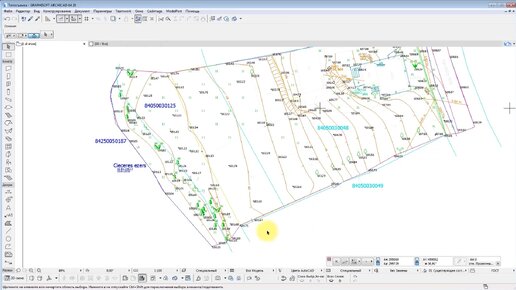 [Урок Archicad] Рельеф в Archicad по топосъемке