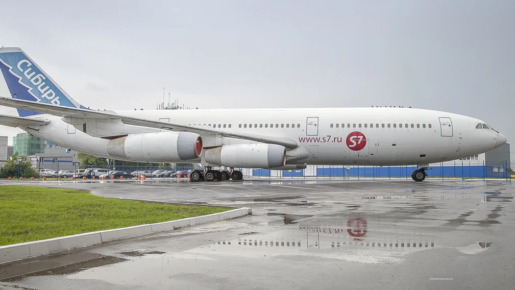 Ил-86 в Новосибирске. Фото автора