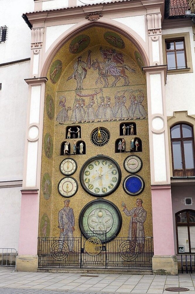 Астрономические часы в Оломоуце