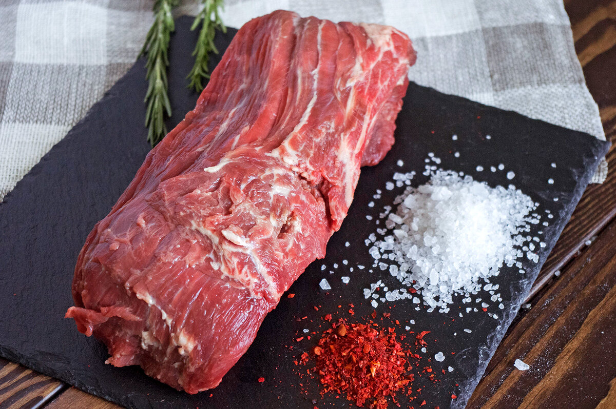 Примерный вес вырезки «Из Атлашево» 500-600 г