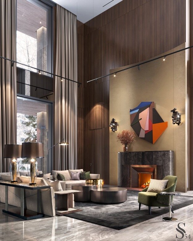 Дизайн-проект Studia 54 в Москве