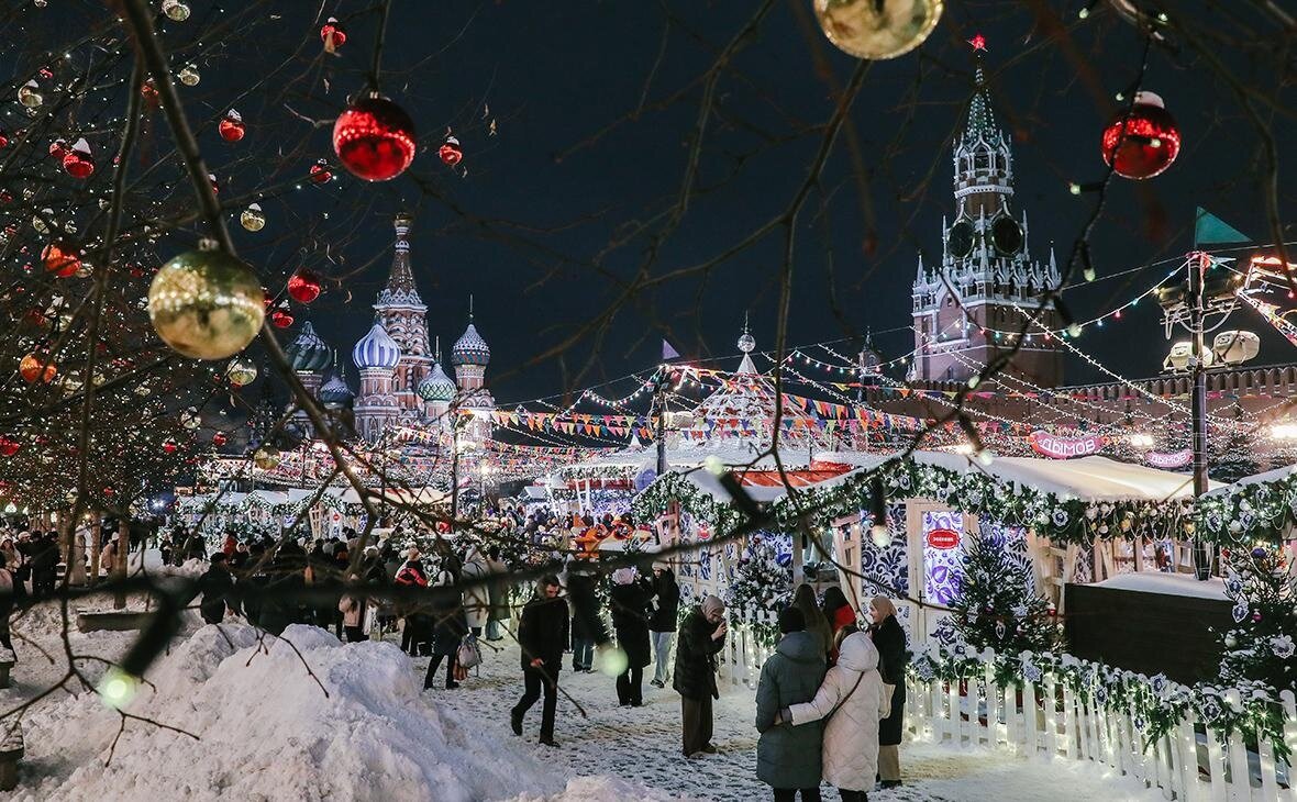 Новогодние праздники в москве 2023 год