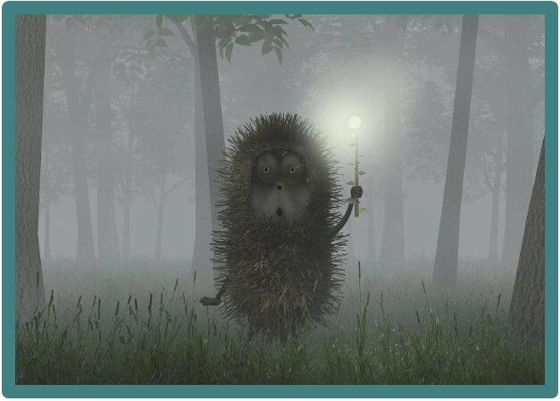Кадр их мф "Ежик в тумане"