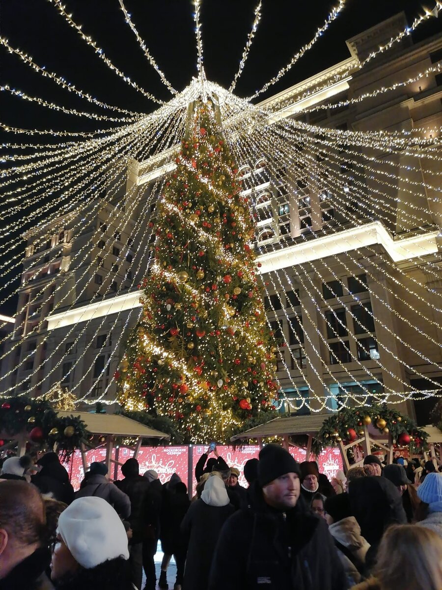 Елка на Манежной площади