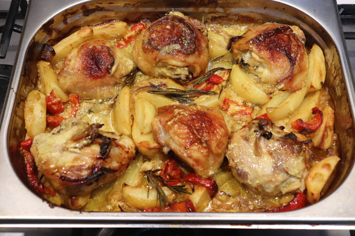 Куриные бедрышки в духовке #chefmfkos