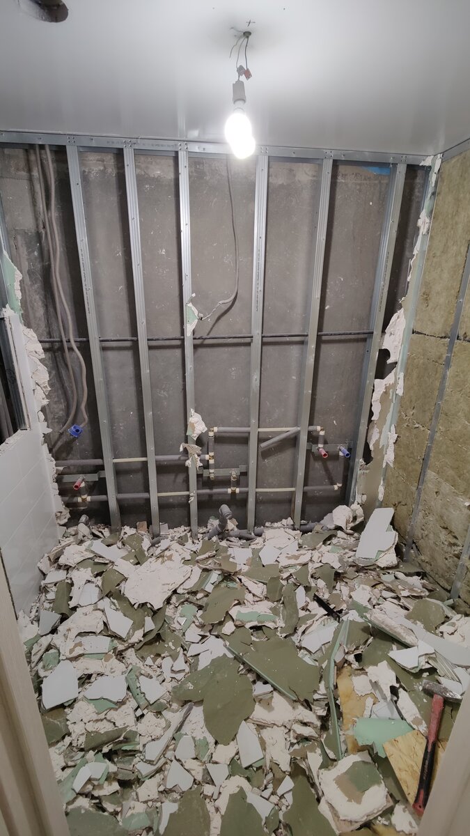 Процесс демонтажа