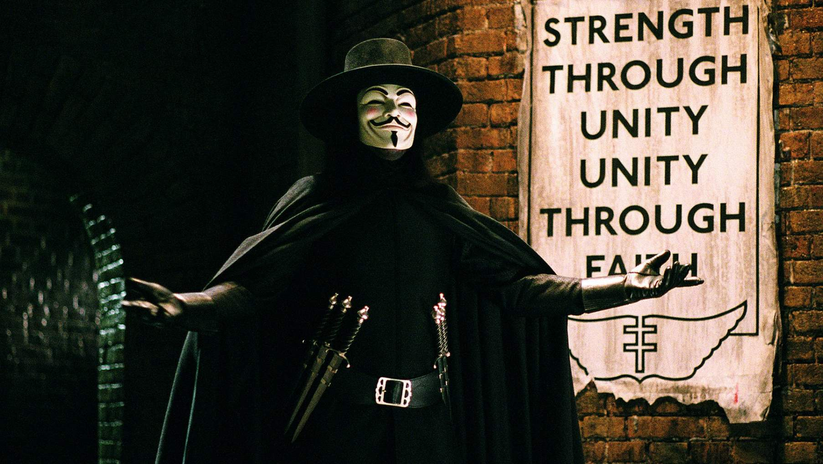 41. V <b>значит</b> &quot;<b>вендетта</b>&quot; (V for <b>Vendetta</b>) 2006-6. 