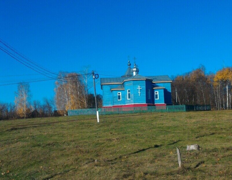 Храм в Каменке, 2017 год. фото из личного архива.