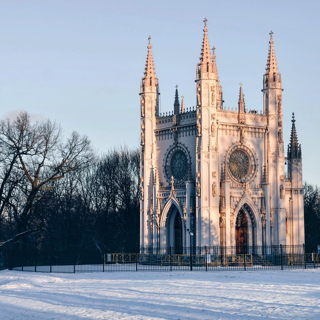 Капелла Св. Александра Невского, Петергоф. Фото:@13_pilot