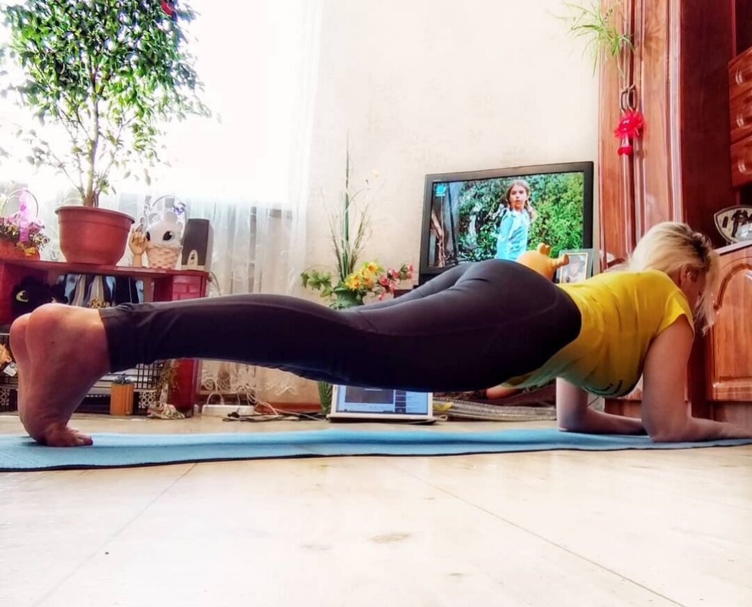 Йога. Планка