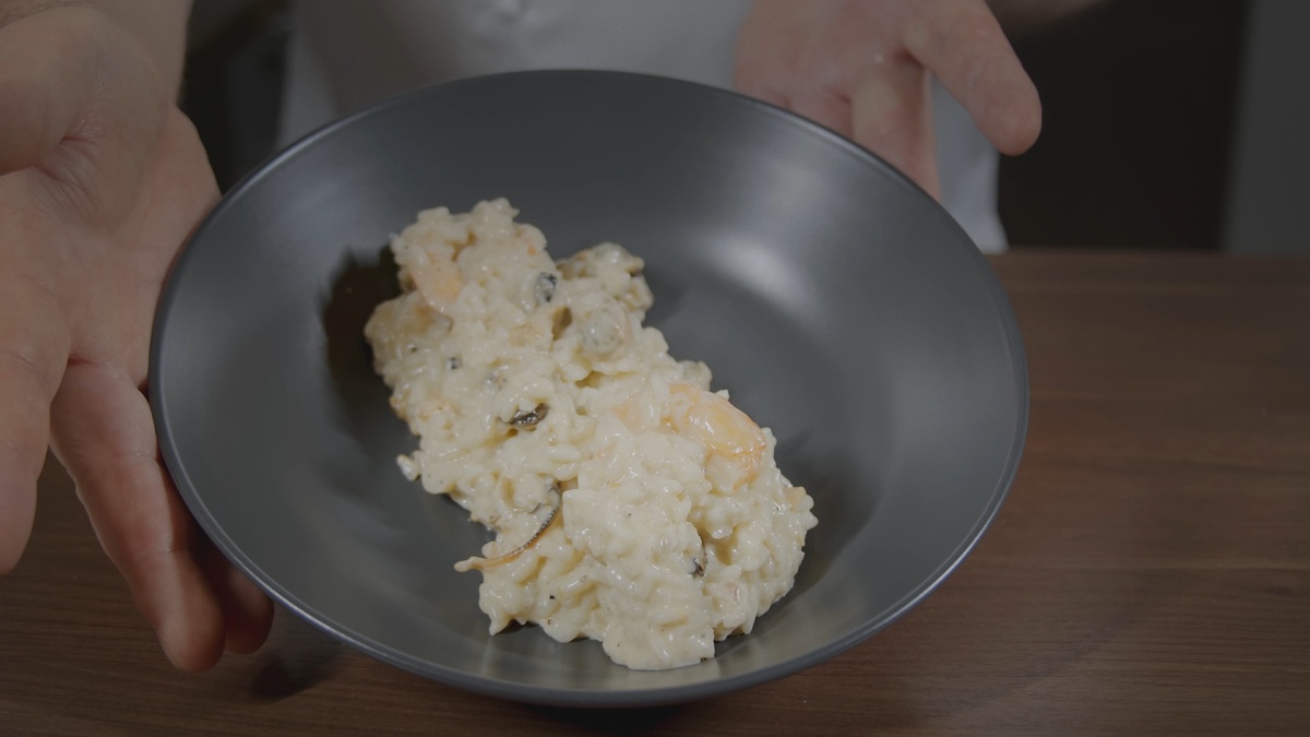 Пример готового Ризотто