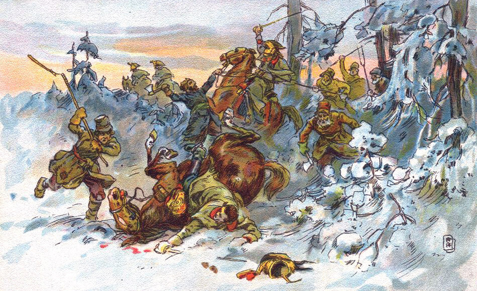 Партизанская война 1812. Картинка взята из источника: https://img-fotki.yandex.ru/get/6411/164843909.11/0_afa2a_25fe4316_XXL.