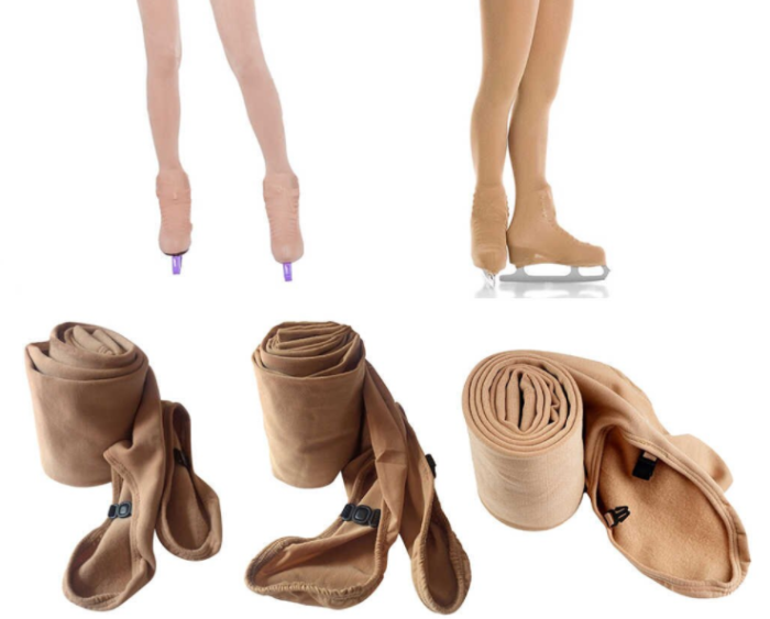 Так называемые колготки - это чехлы для коньков / Фото: resort5.ru