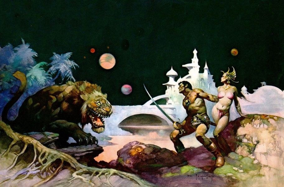 Fantasy Art by Frank Frazetta