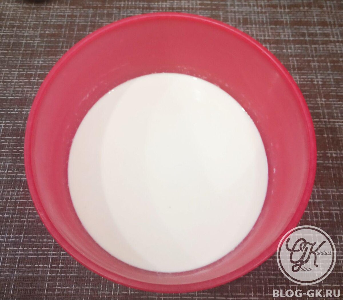 Дрожжи разводим в молоке