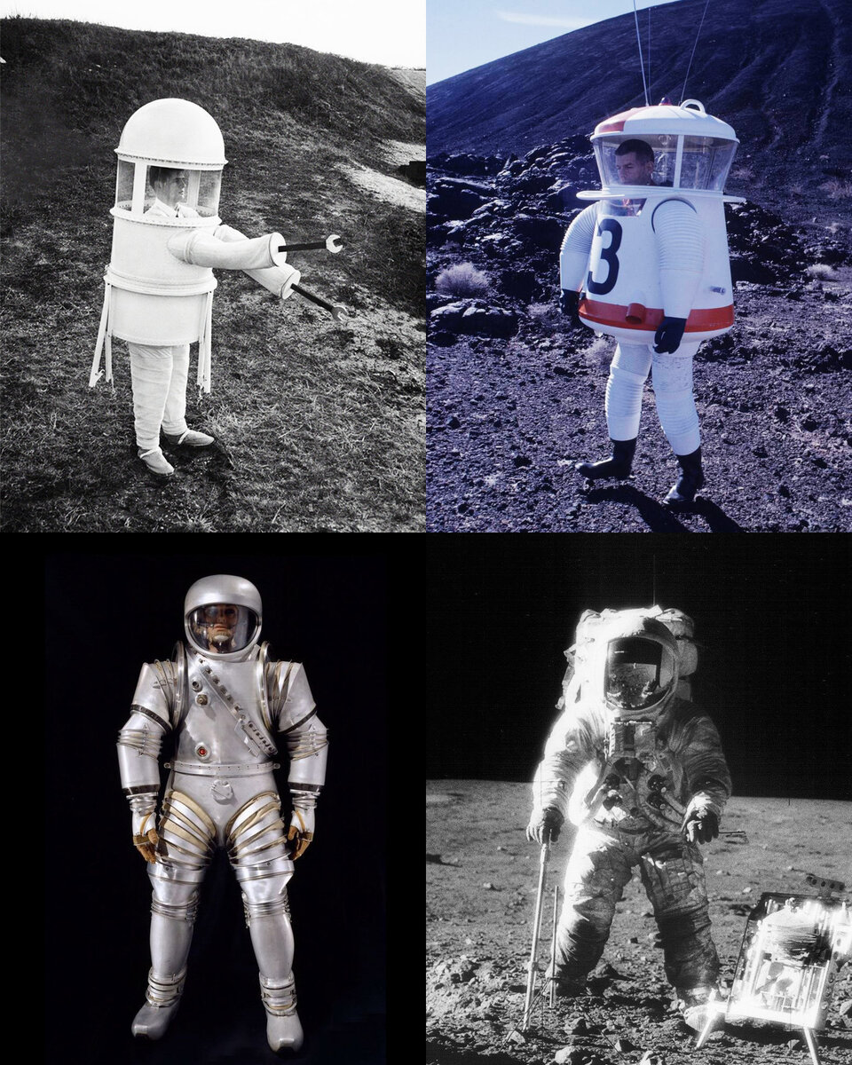 Ассортимент предложений лунных костюмов и культовая финальная версия