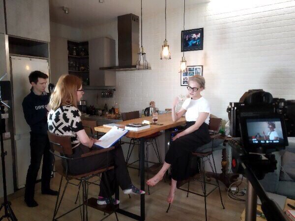 Бекстейдж со съёмок документального фильма "Дети 90-х"