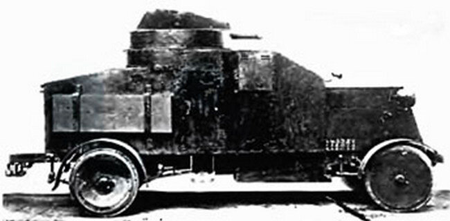 Wolseley CP type armored car