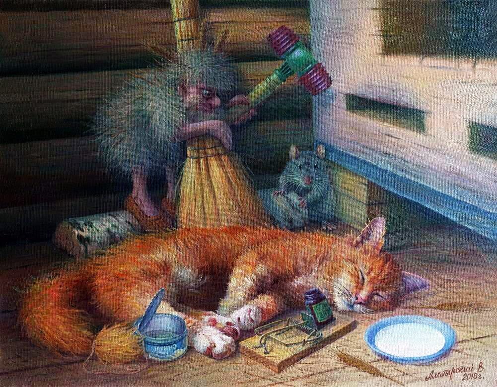 Дневник домового рисунки
