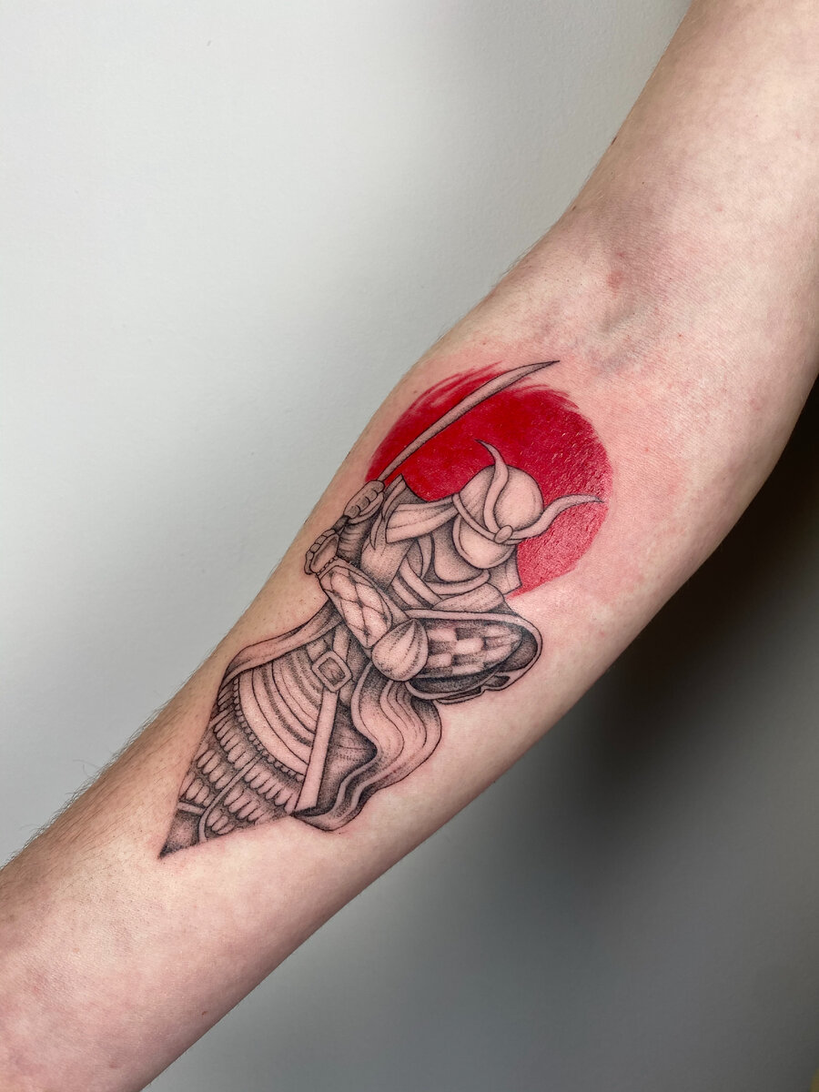 Татуировка самурая