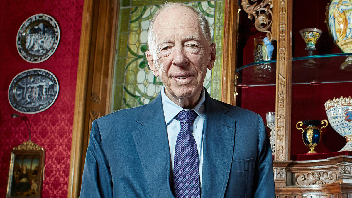 Lord Rothschild at Waddesdon Manor JOHN ANGERSON FOR THE TIMES